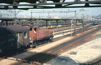 SBB, Bellinzone, Ee 3/3, Aufnahme 1970