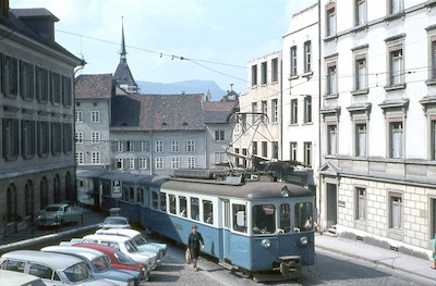 WSB Aarau, Obere Vorstadt, Abbruchhäuser, 1966