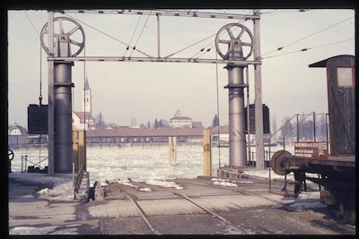 SBB Romanshorn Hafen, Trajektanlage, 1963