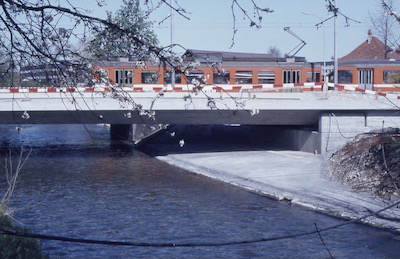 WSB Oberentfelden, neue Suhrenbrücke, Apr. 1983