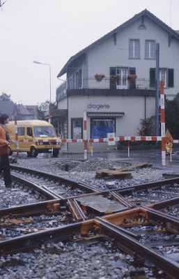 WSB Oberentfelden, stellbare Kreuzung, Fj. 1988