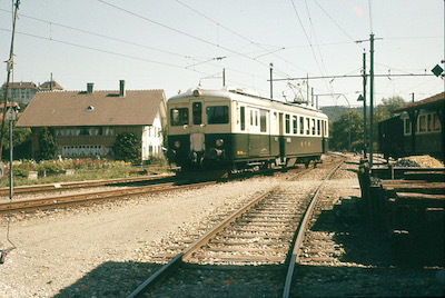 STB Triebwagen, Laupen, 1962