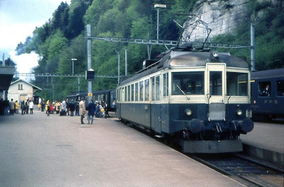 STB Flamatt, Triebwagen, 1974