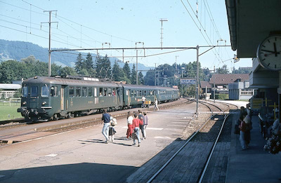 SBB Schüpfheim, Regionalzug, 1985