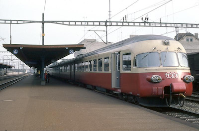 SBB TEE Vierstrom, Killwangen-Spreitenbach, 1980