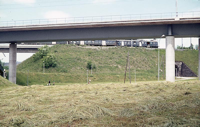 SBB Mellingen, Heitersberg + Nationalbahn, 1975