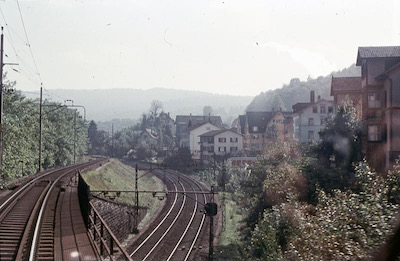 SBB Baden-Wettingen, Situation bis 1961, 1956