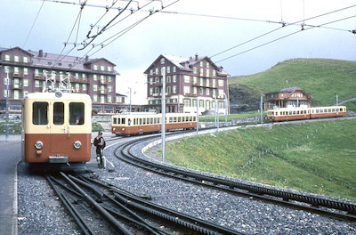 JB Züge, Kleine Scheidegg, 1966