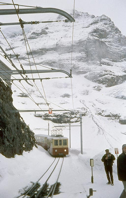JB Eigergletscher, Weichenheizung, 1970