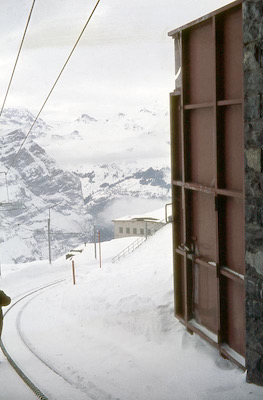 JB Tunnelportal, Eigergletscher, 1970