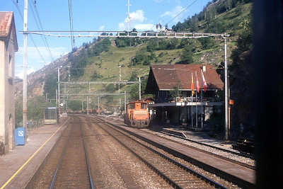 BLS Station Ausserberg, 1989