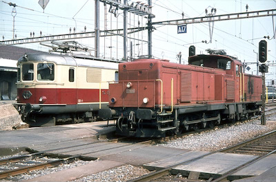 SBB Genève, Em 6/6, Re 4/4 TEE, 1974
