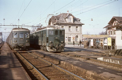 SBB Bahnhof Wetzikon, 1968