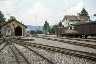 BDB Bremgarten-West, Güterzug normalspurig, 1967