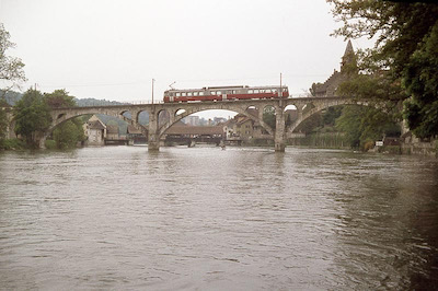 BDB Bremgarten, Reussbrücke, 1978