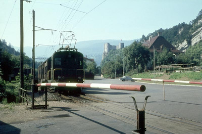OeBB, Klus (Balsthal), Neu-Falkenstein, Zug mit Ce 2/2, Aufnahme 1966