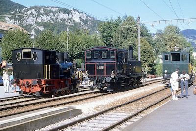 ÖBB Balsthal, 3 Dampfloks, 1991