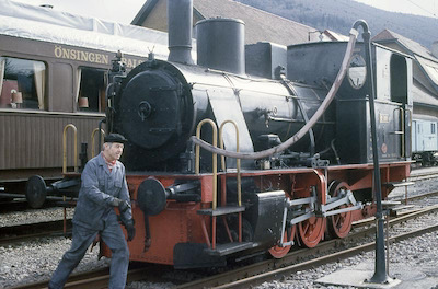 ÖBB Balsthal, Dampflok + Pfarrer