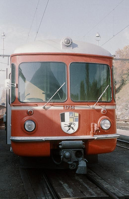 RhB VorortTriebwagen, Front, 1972