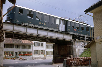 SBB Hinwil, Überführung, 1968