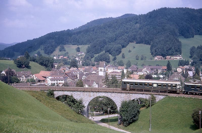 SBB Bauma, Linie nach Neuthal, 1968