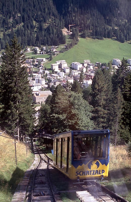 Schatzalpbahn, Ausweiche, 2002