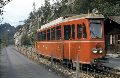 MIB, Innertkirchen, Bem 4/4 7, Aufnahme 1983