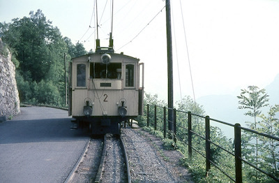 BrMB, Axenfels unterhalb Morschach, He 2/2 2, Aufnahme 1967