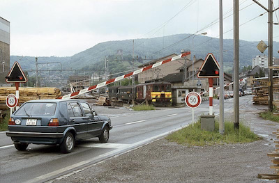 SBB Wildegg, Barriere, 1984