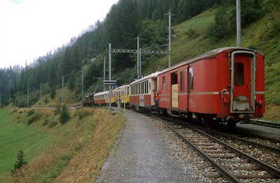 RhB Bergün, Extrazug 150 Jahre, 1997