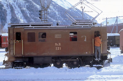 RhB Ge 2/4, Samaden, 1992