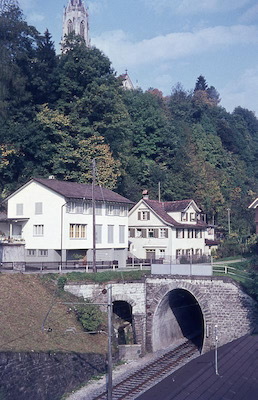 BT, Lichtensteig, Wasserfluh-Tunnel, Aufnahme 1966