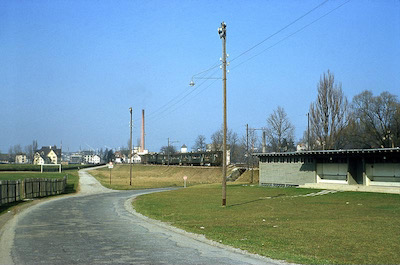 SiTB, Zürich Allmend, Personenzug mit BFe 2/4, Aufnahme 1957
