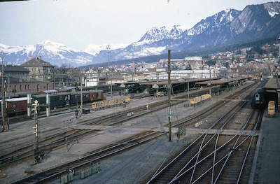 SBB Chur, Bahnhof, 1969