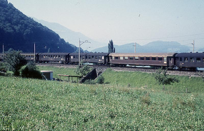 SBB Schnellzug / Oberwil, 1961