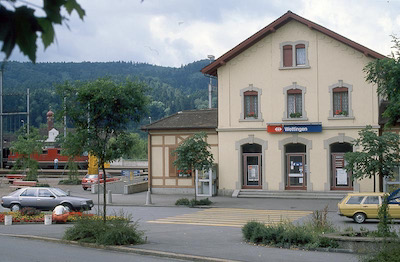 SBB Bahnhof-Gebäude Wettingen, 1987