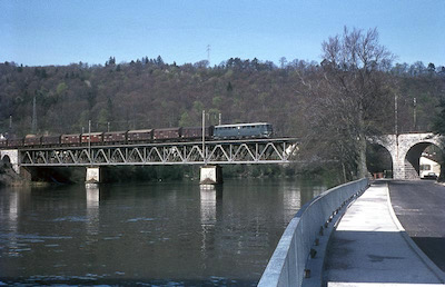 SBB Aarebrücke Olten, Hauenstein-Basis, 1967