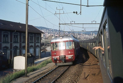 SBB, Zürich HB, Goldküsten-Express, Aufnahme 1971