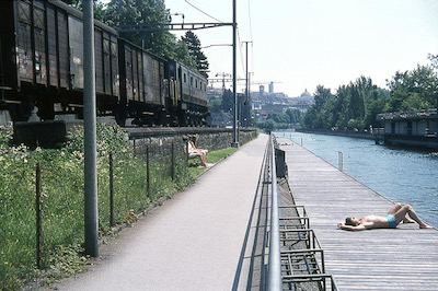SBB Zürich-Letten, Bad, Kanal, 1970