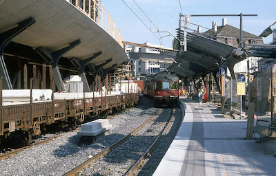 SBB Zürich-Stadelhofen, Umbau, 1989
