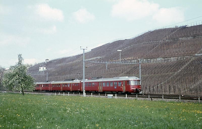 SBB Uerikon, Vororts-Pendelzug, 1967