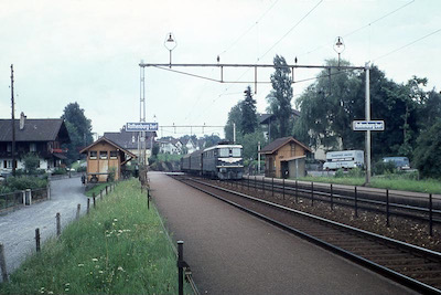 SBB Rothenburg, Haltestelle, 1966