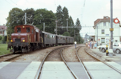 SBB Seon, De 6/6, Sternfahrt VHS, 1979