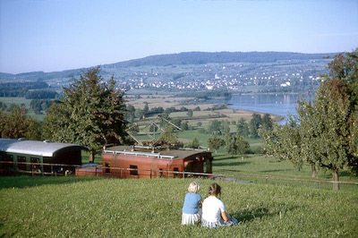 SBB Seetalbahn, De 6/6, Seengen, 1967