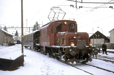 SBB De 6/6, Beinwil am See, 1970