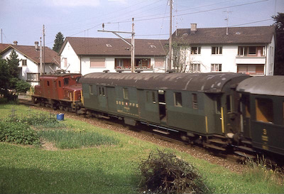 SBB Beinwil am See, von Reinach, Sternzug VHS, 1979