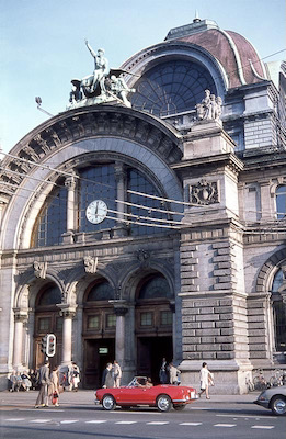 Luzern, Bahnhof, 1969