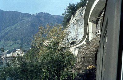 SBB Brunnen, Axenstrasse, 1967