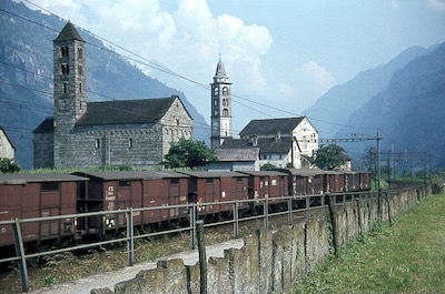 Giornico, 2 Kirchen, 1967