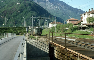 SBB Arbedo, ‰, Überführung RhB, 1967